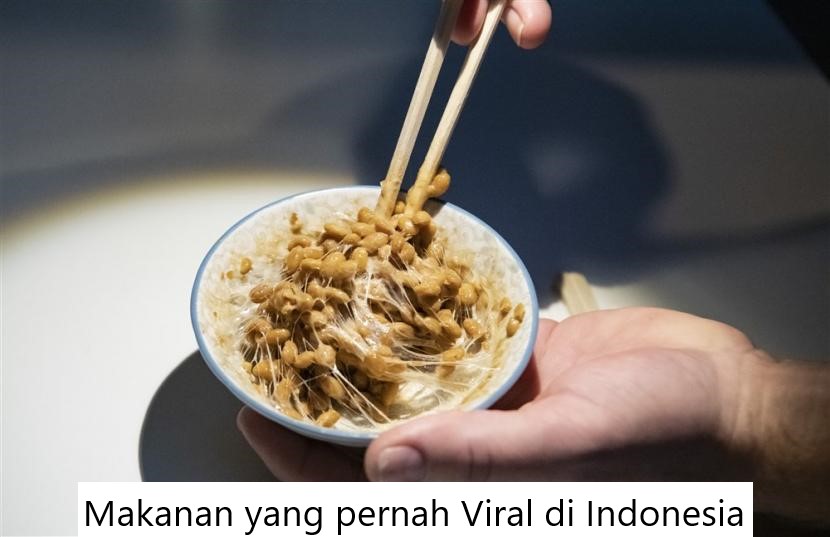 Makanan yang pernah Viral di Indonesia